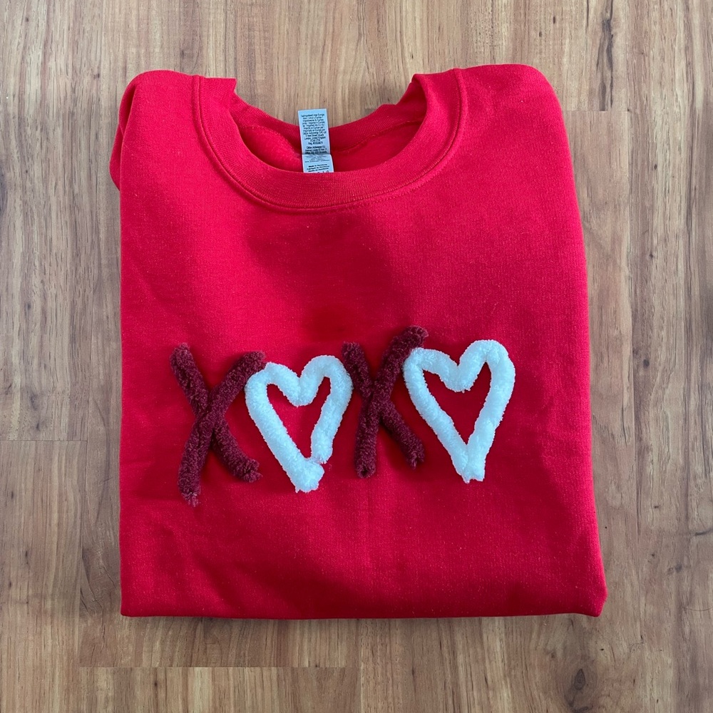 ❤️Adult Chenille yard embroidered sweatshirt ❤️